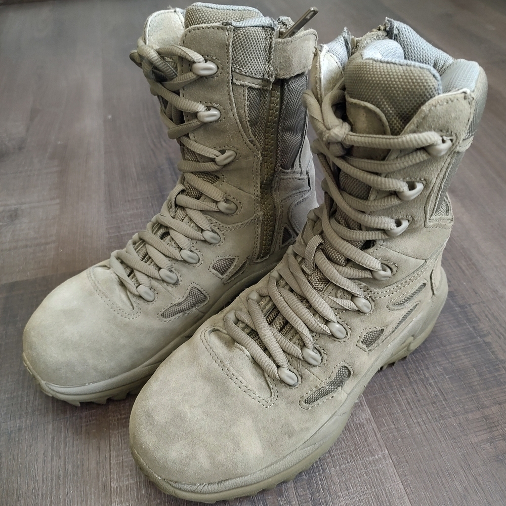 REEBOK MILITARY COMBAT TACTICAL BOOTS ~ WOMEN'S 6.5 OR MEN'S 4.5